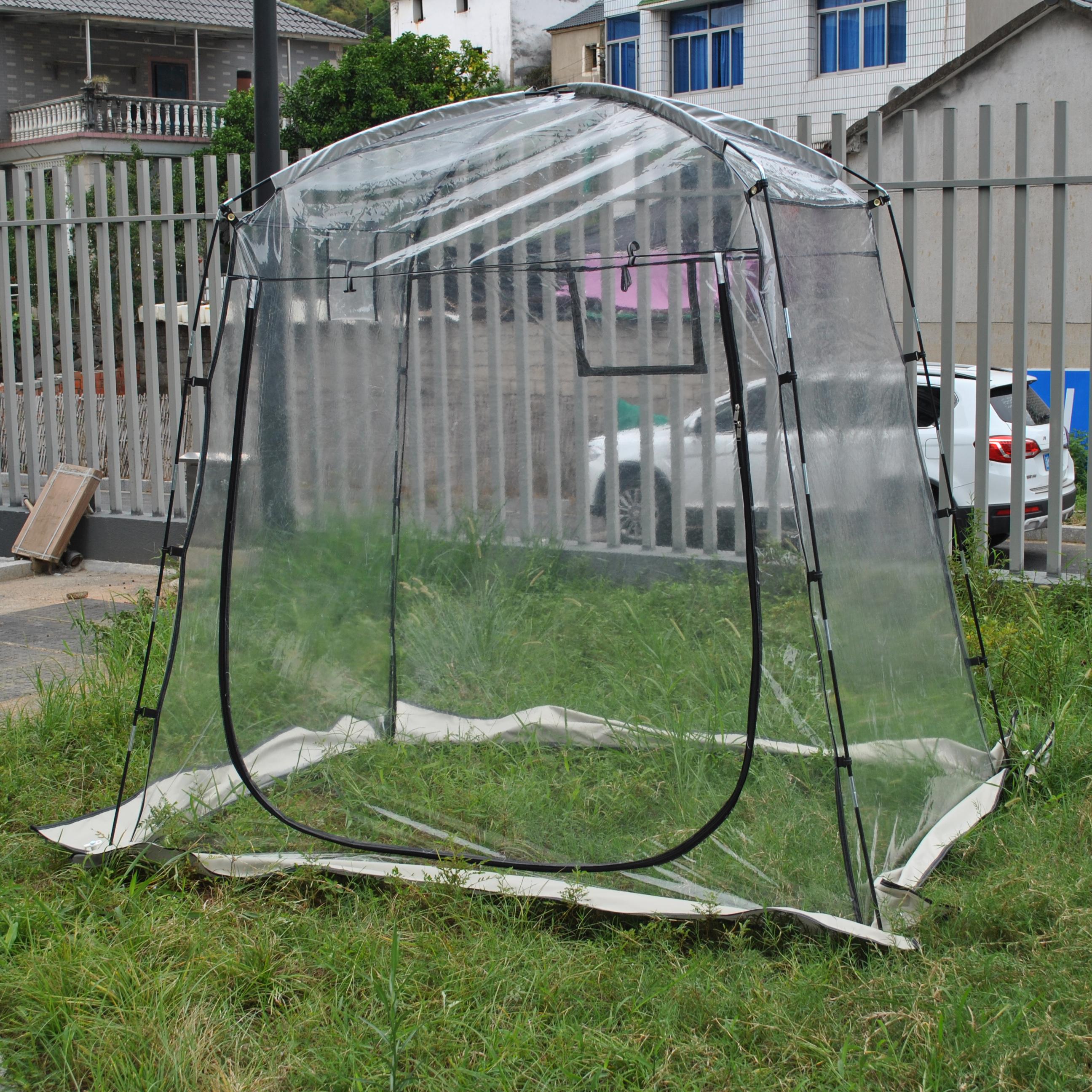 2 Person Clear Sports Tent,Transparent