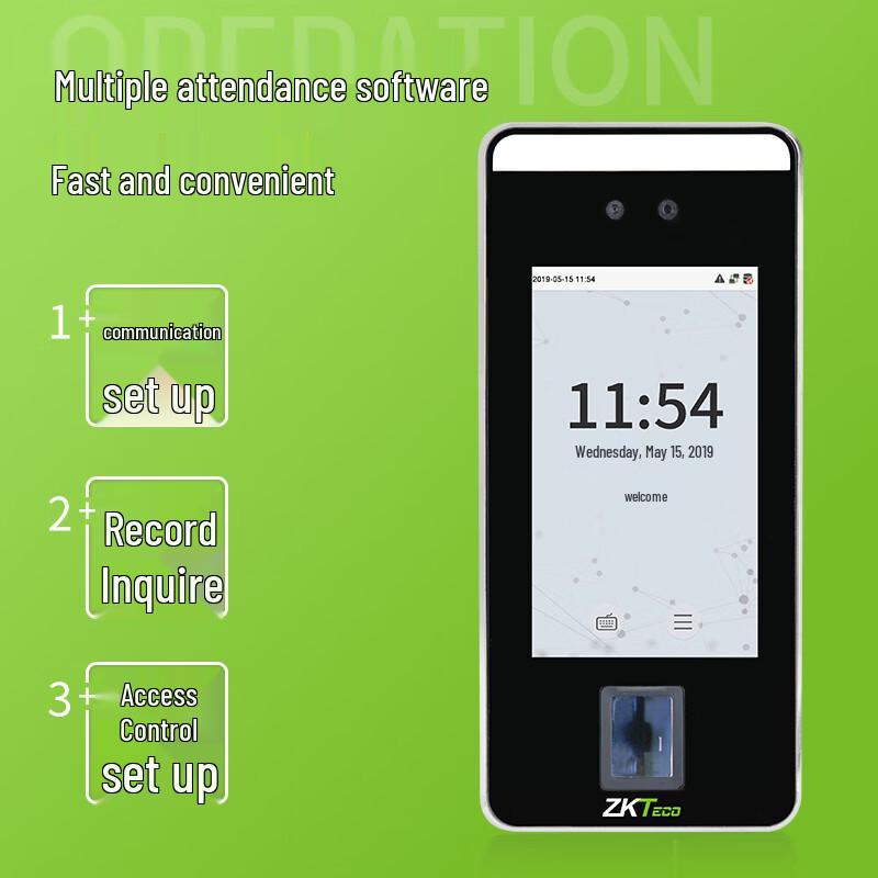 ZKTeco xFace600 Dynamic Face & Fingerprint Attendance System
