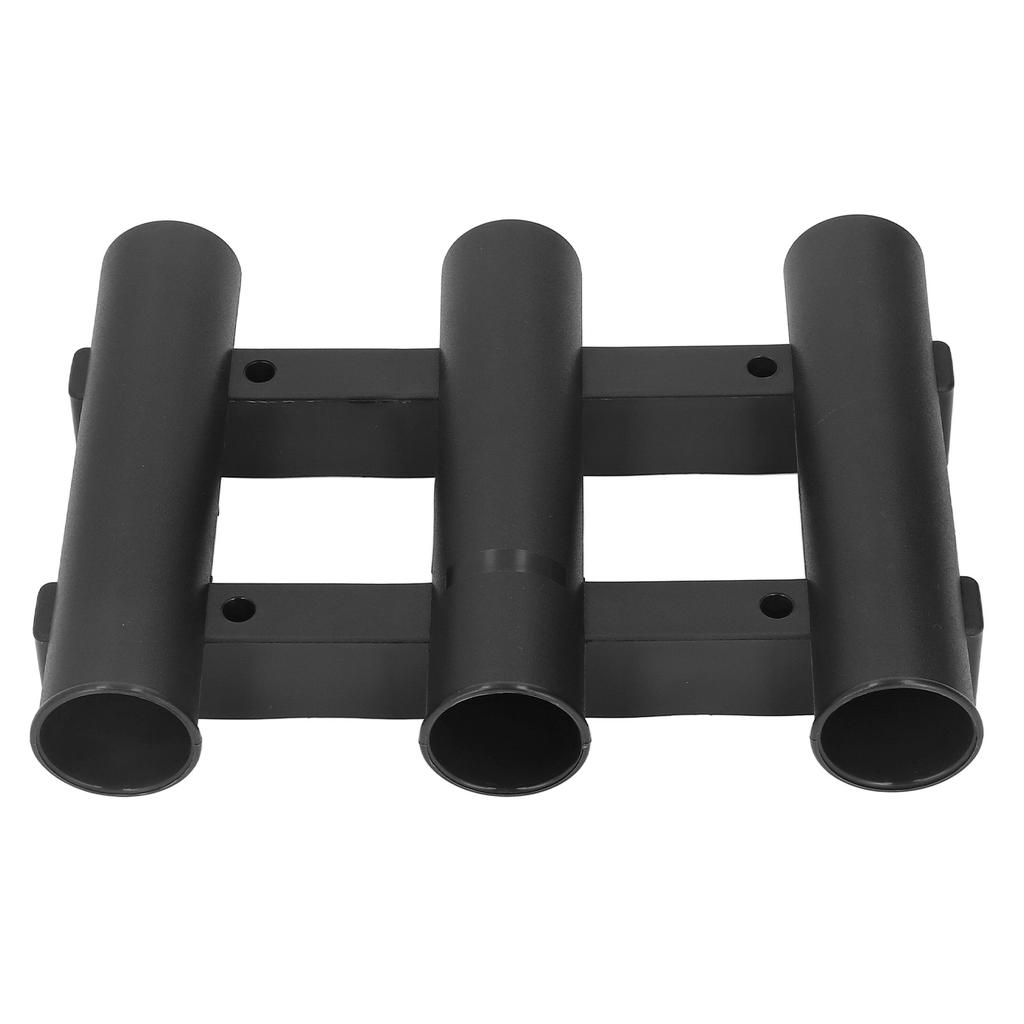 Fishing Rod Holder ABS 3 Tubes Rod Rack Bracket Fishing Accessories for Freshwater Seawater Kayak