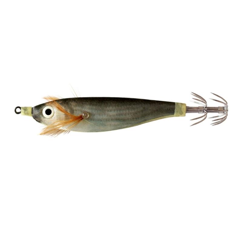 Luminously Squid Jigs Hook Fishing Lures Baits Hard Artificial Shrimp Baits with Hook Hard Night Fishing Baits Enduring