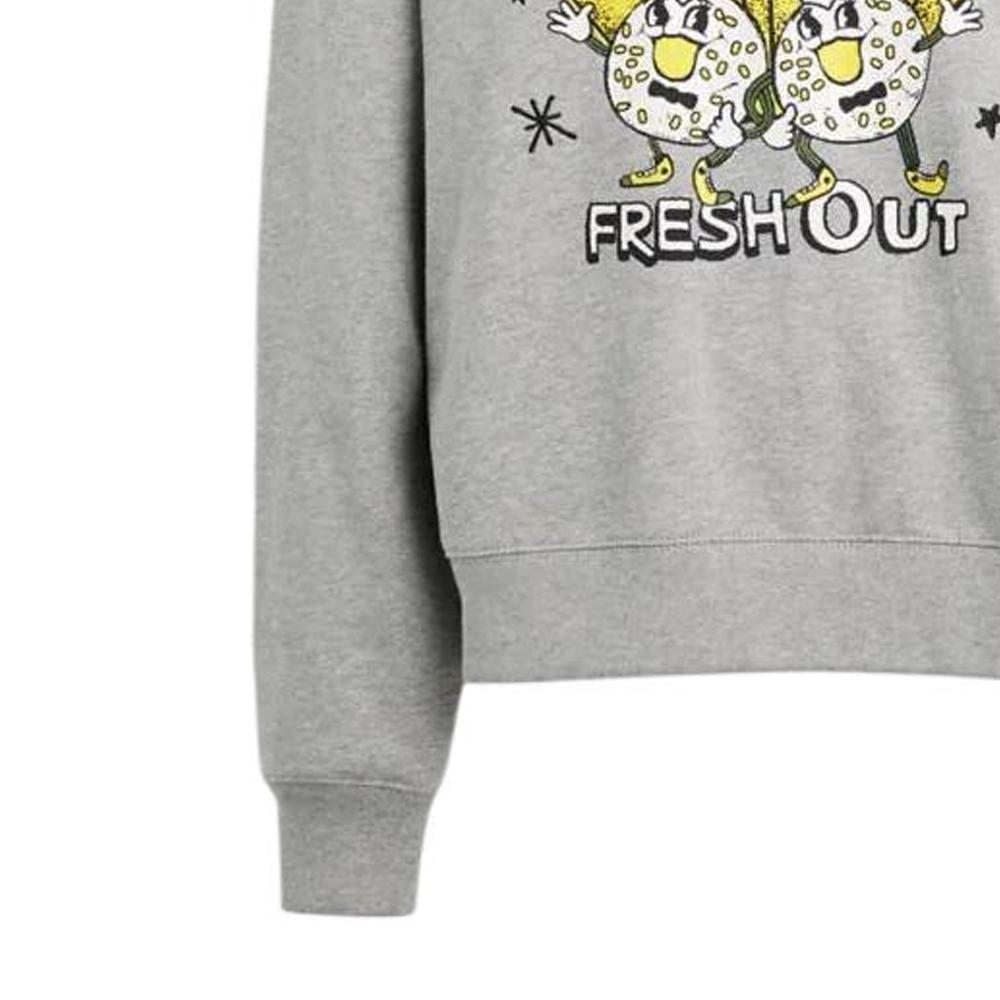 Coach Fw24 Logo Letter Print Crew Neck Drop Shoulder Long Sleeve Sweatshirt Men sweatshirt Lime CW705-HGR