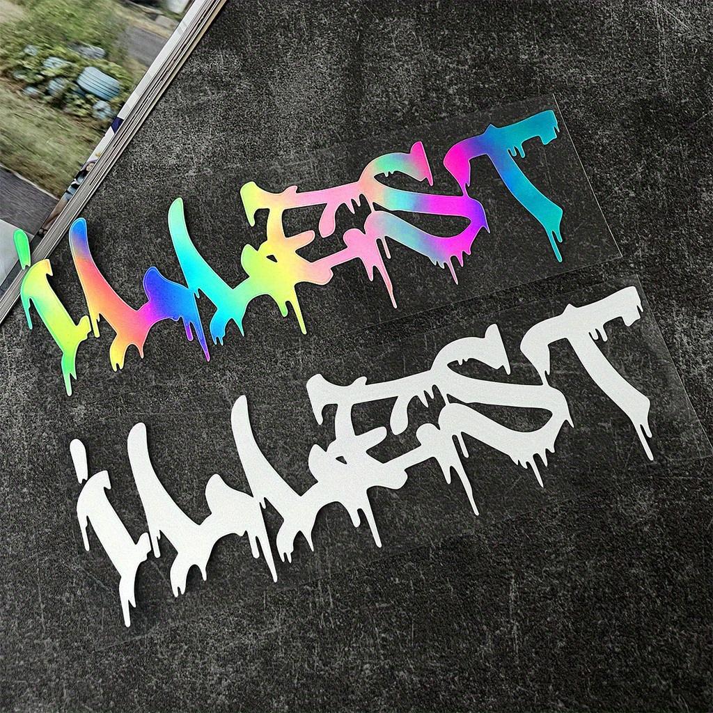 Nejlepší graffiti nálepky na helmu Motocyklové nálepky Příslušenství Motocyklová helma Vodoodpudivá Ochrana proti slunci Dekorativní samolepky