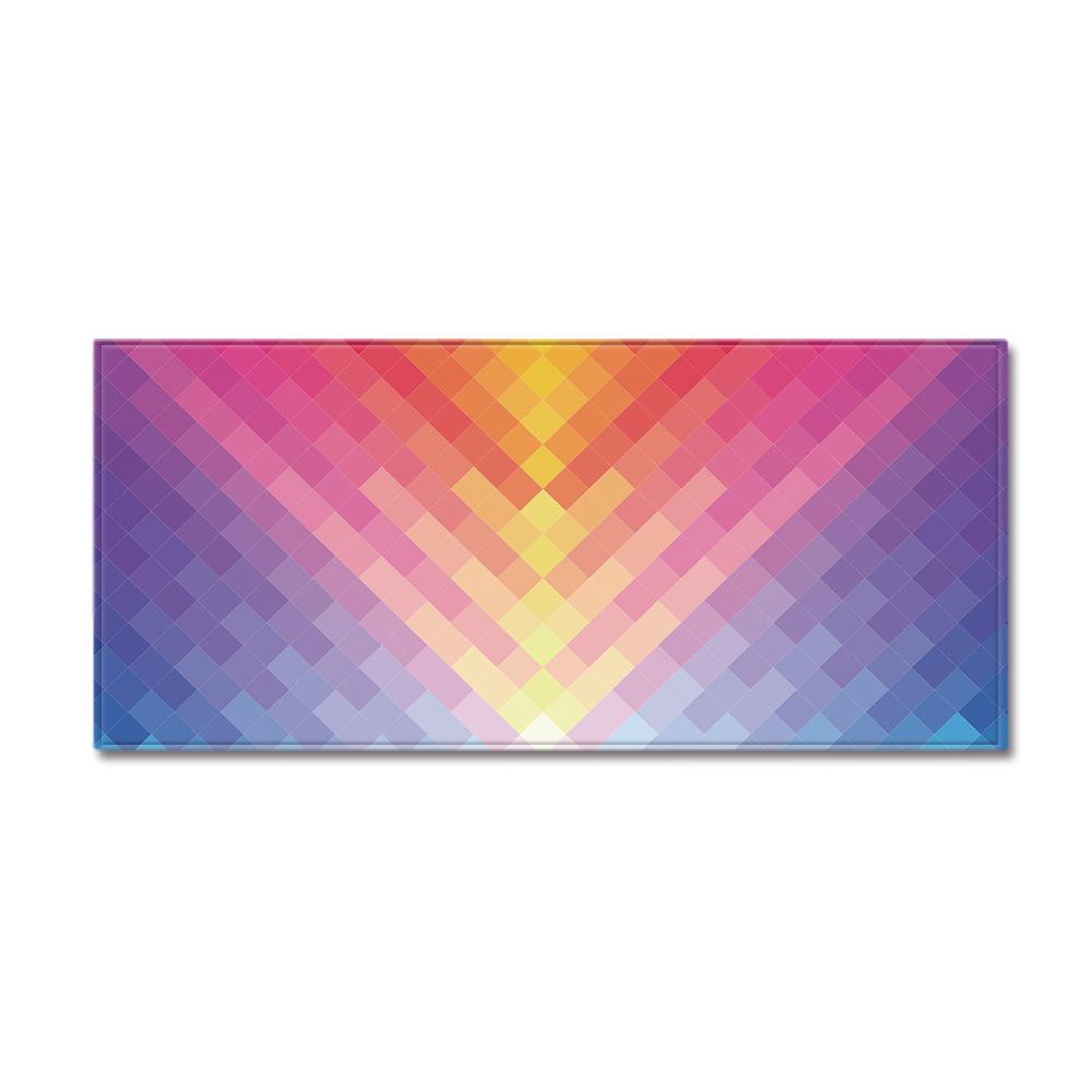 Kitchen Strip Gradual Change Floor Mat Doormat Carpet Floor Mat