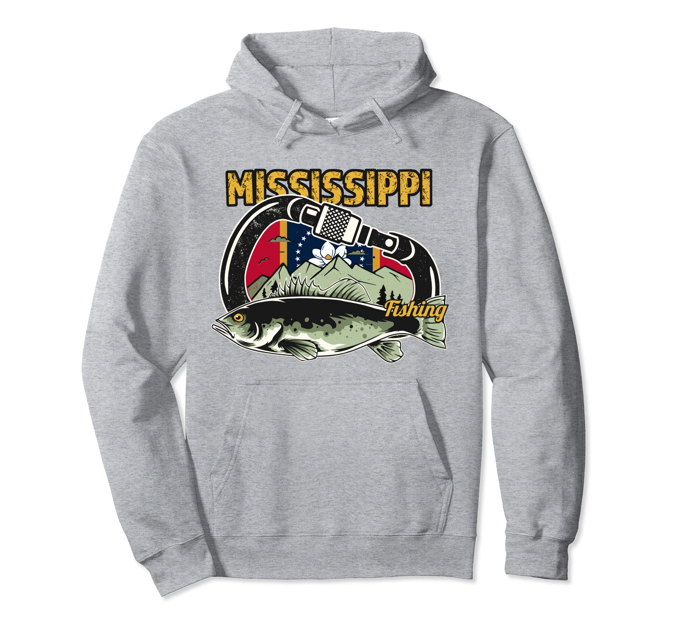 Retro Carabiner Mississippi Fishing Parka