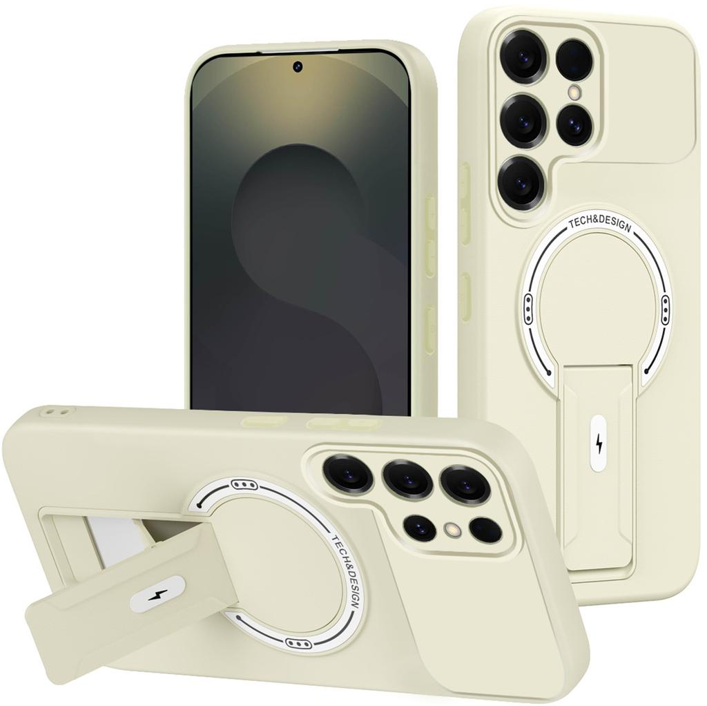 Applicable To Samsung S26Ultra Product Shield, Skin-sensitive Magnetic Mobile Phone Case S25Ultra Bracket S24Ultra Protective Case