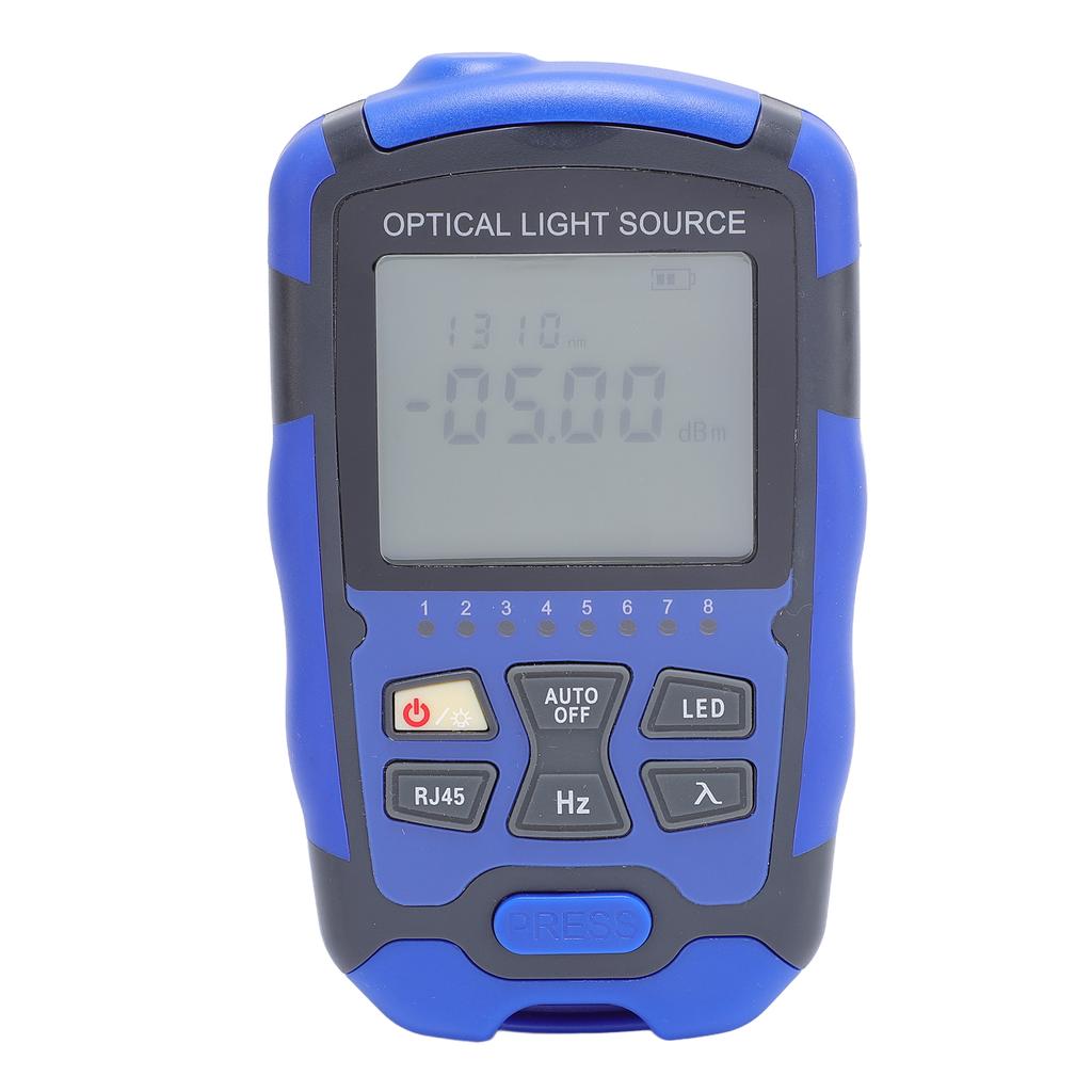 Optical Light Source Single Mode 1310nm 1550nm Double Wavelength Portable Rechargeable Fiber Optic Light Source with