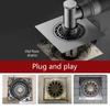 Washing Machine Floor Drain Connector AntiOverflow Laundry Machine Floor Drain Adapter Bathroom Pipe Sewer Connector