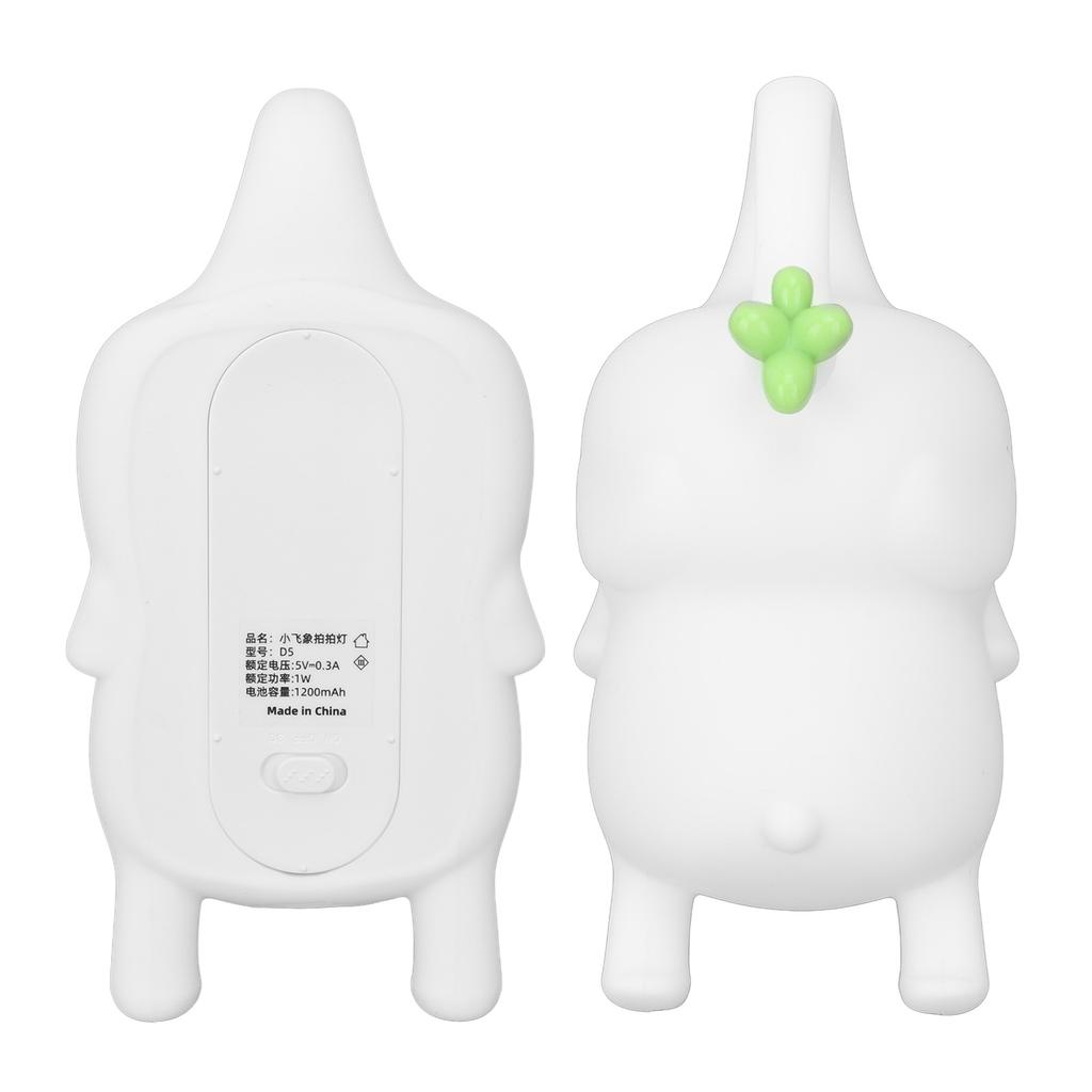 Night Light Silicon Elephant Nursery Night Lights 3 Brightness USB Timing Night Lamp for Home Hotel