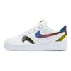 Nike Sneakers Air Force 1 Low Misplaced Swooshes Bianche Multi CK7214-101