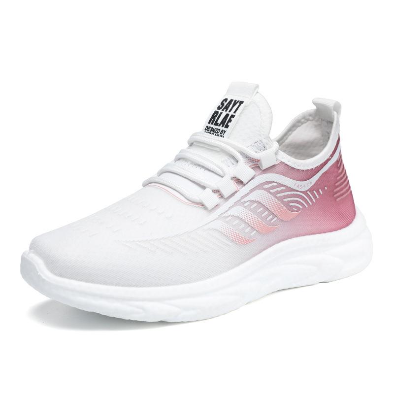 

New casual running shoes men s summer soft-soled men s shoes lightweight shock-absorbing running shoes couple breathable sports bottom 36