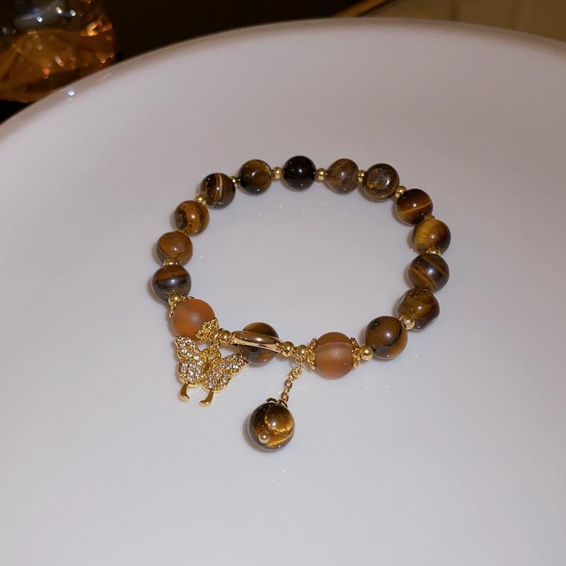 Emerald Diamond Open Bracelet, Niche Design, Korean Style Fashion Jewelry