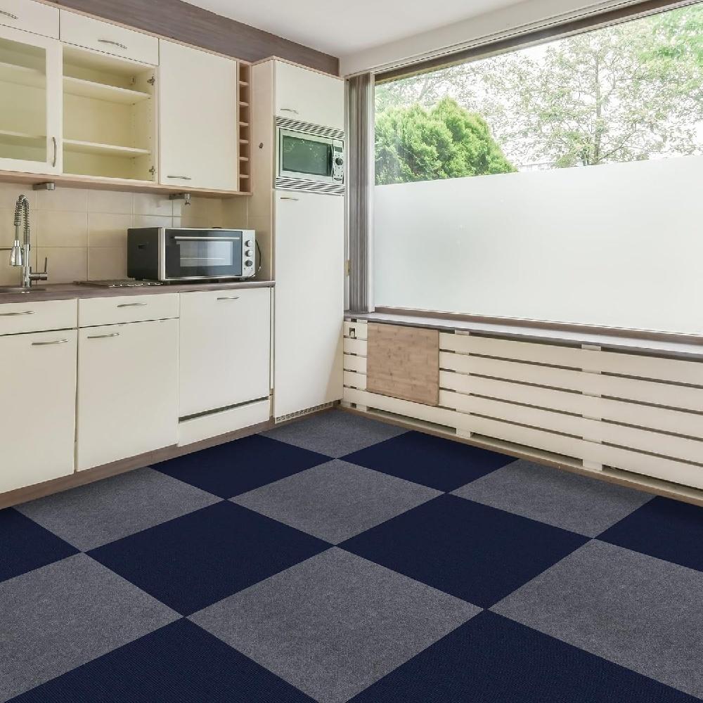 10pcs 40cmX40cm Carpet Squares Carpet Tiles Adhesive Carpet Squares Peel and Stick Carpet Tiles Self-Adhesive Carpet