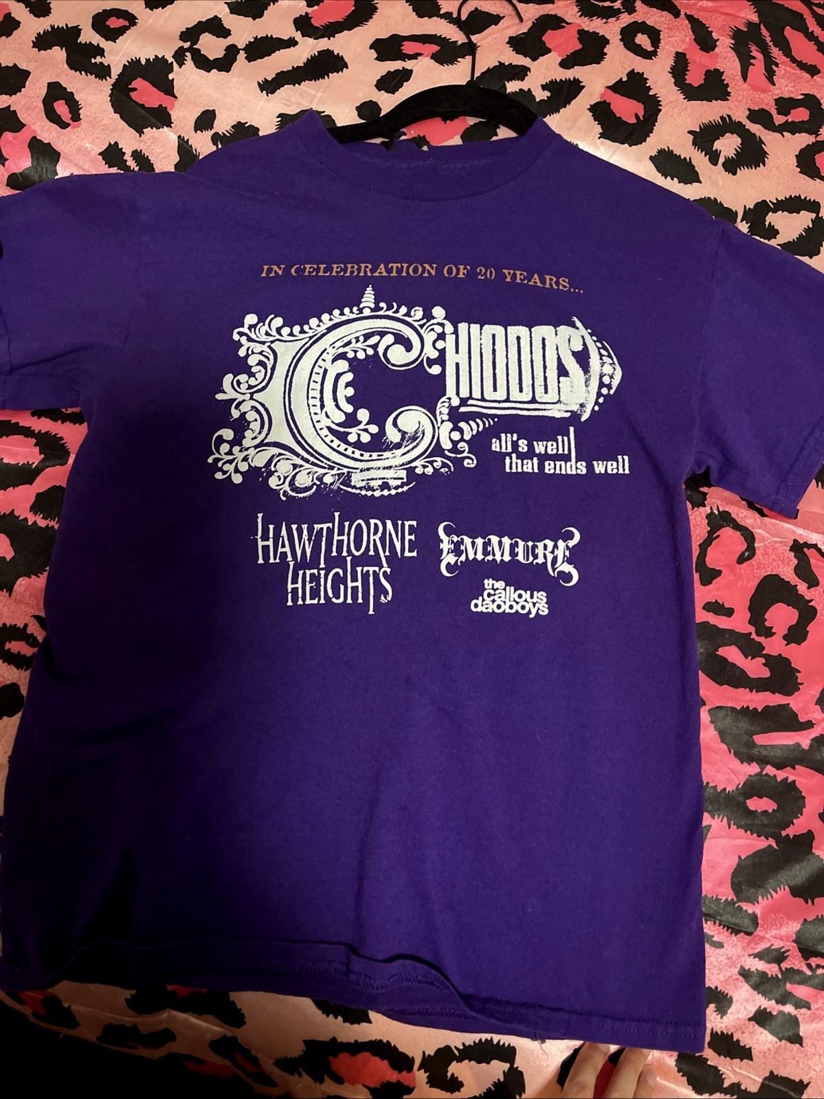 New 20 Year Anniversary Chiodos Gift For Fans Unisex All Size T-Shirt LW158 S