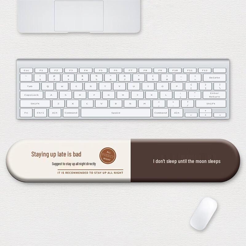 Cartoon Office Wrist Rest Mouse & Keyboard Pad