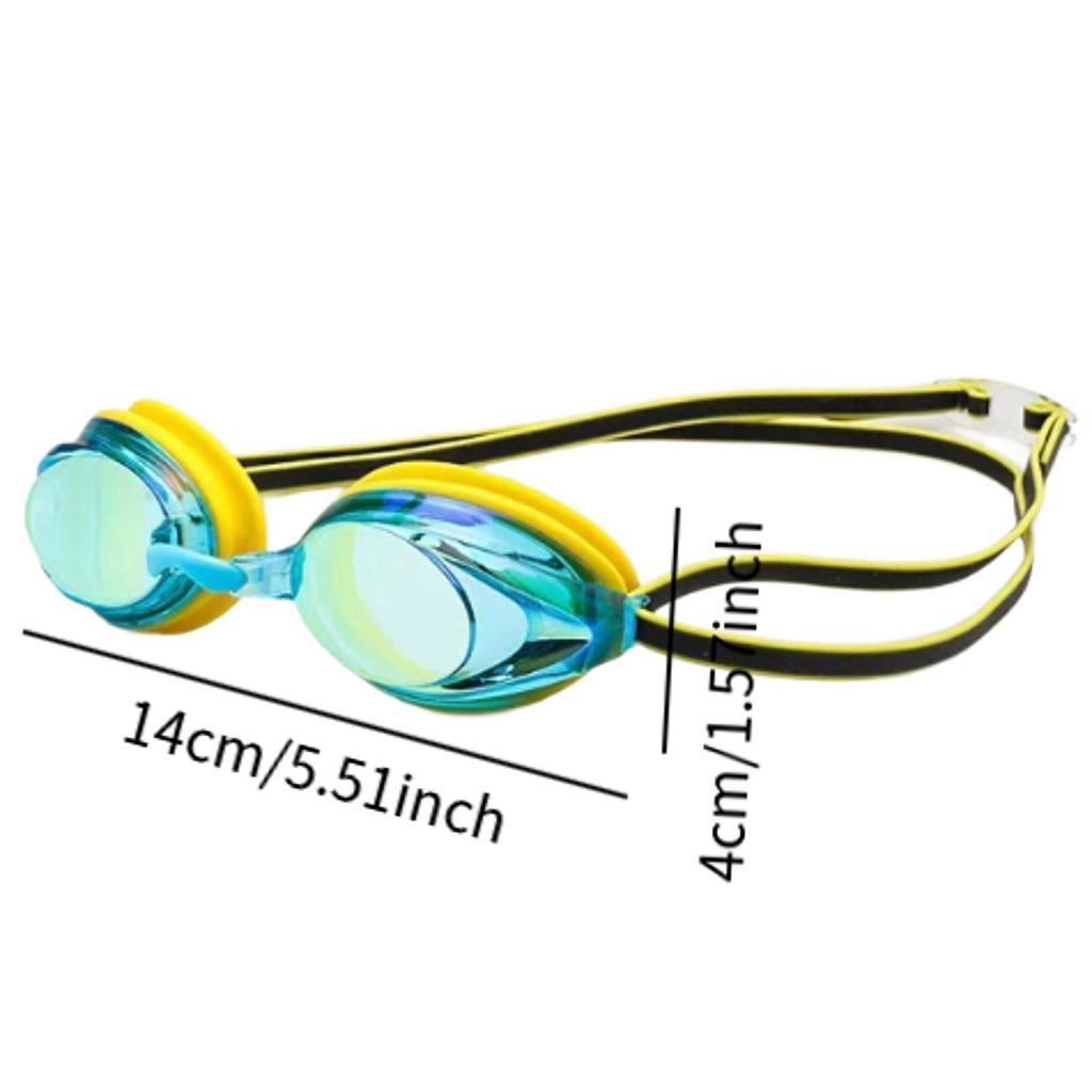 Swimming Goggles Swim Pool Goggles Trendy Lightweight Swim Glasses Eyewear for Adults Swimming Pool Outdoor Water Sports Beach