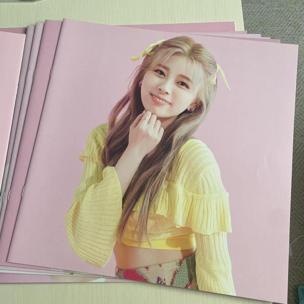 [USED] NiziU 1st Album "U" CD, 9-member Photo Book, Stickers Included