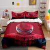 Red Mask with Spider. Bedding Sets Duvet Cover Sets Duvet Covers Pillowcases(1 * Duvet Cover 2 * Pillowcases Without Duvet Insert)