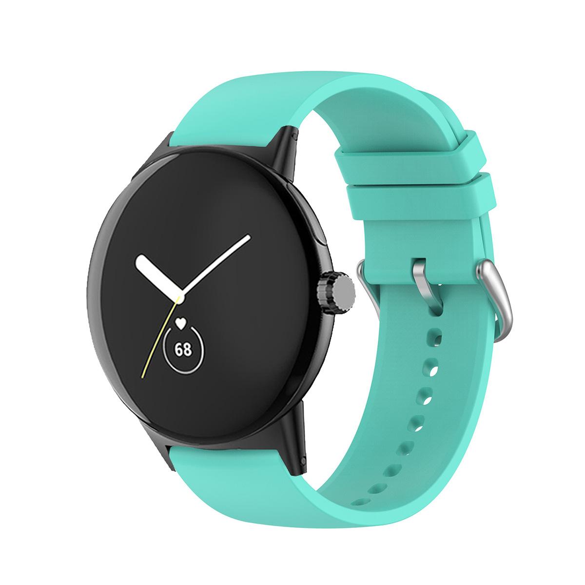 

Силиконовый Ремешок Для Google Pixel Watch 4/3/2/1 41мм Спортивный Ремешок Для Pixel Watch 4/3 45мм Умных Часов Эластичный Браслет Аксессуары for 4 3 2 1 41mm