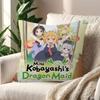 Anime Miss Kobayashi's Dragon Maid  Cushion Cover Inches Farmhouse Decor Home Throw Pillow Covers for Couch Decorations