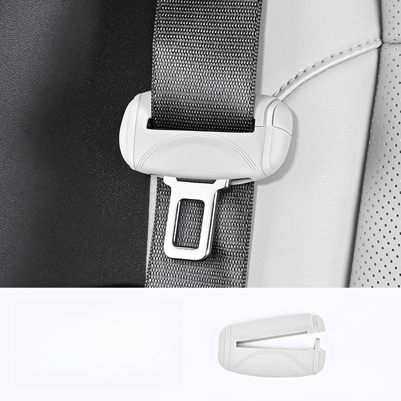Car Safety Seat Belt Anti-Scratch Cover Silicone Button protective case Universal Car Seat Belt Socket Protective Cover