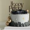 Mercedes Black Alloy Sports Car Off-Road Cake Topper for Birthdays