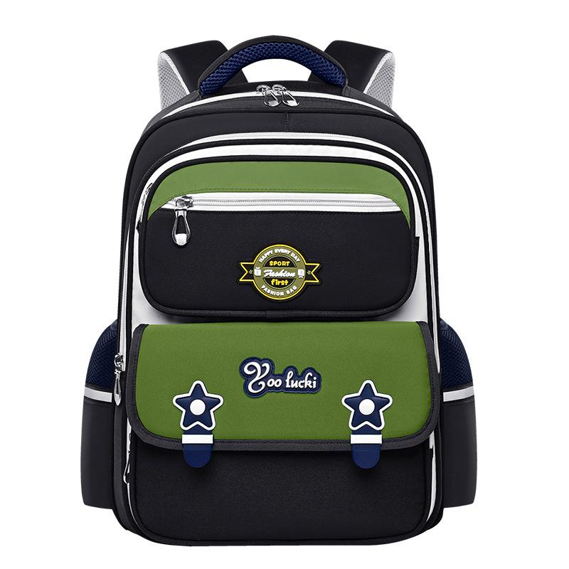 Children's Schoolbag - Sixth-grade Backpack with Reduced Burden, Backrest, Spine Protection, Waterproof, Casual Large-capacity Backpack