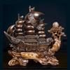 Home Decor  Accessories Smooth Sailing Dragon Boat Sailboat Attracting Wealth Feng Shui Ornaments Store Company Opening Gifts