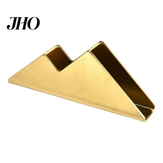 Tissue Holder Large Capacity Space Saving Stainless Steel Dispenser Dining Table Paper Napkin Storage Stand Household Supplies Rack
