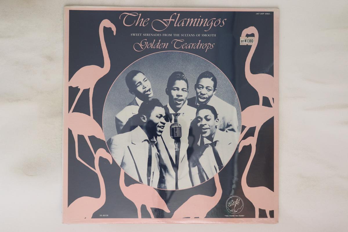 

LP Record FLAMINGOS Golden Teardrops SS8018 SOLID SMOKE 1982 US SoulFunk Used