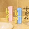 2-in-1 Mouthwash Cup Plastic Wash Cup Convenient Tooth Cup  Travel