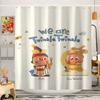 We Are T-Twinkle Twinkle Shower Curtain Outdoor Scenery Summer Vacation Bathroom Decor Holiday Polyester Bath Curtain With Hooks