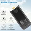 Battery Handle Powerbank Extended Runtimes Boost Hot Swap USB C Port Tripod Mount for Pocket 3 Cameras Accessory