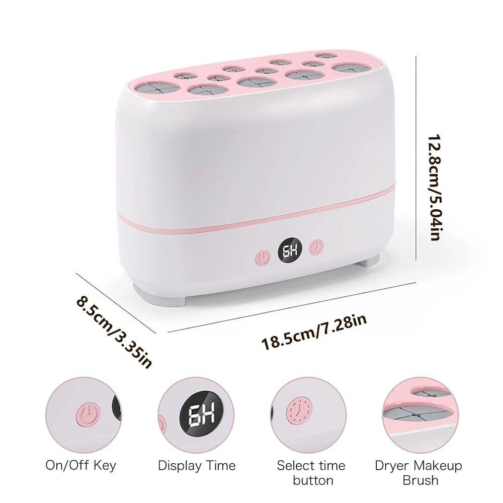 Fast Dryer Makeup Brushes Dryer Automatic Automatic Brush Cleaner  Cosmetic Puff Makeup Tools.
