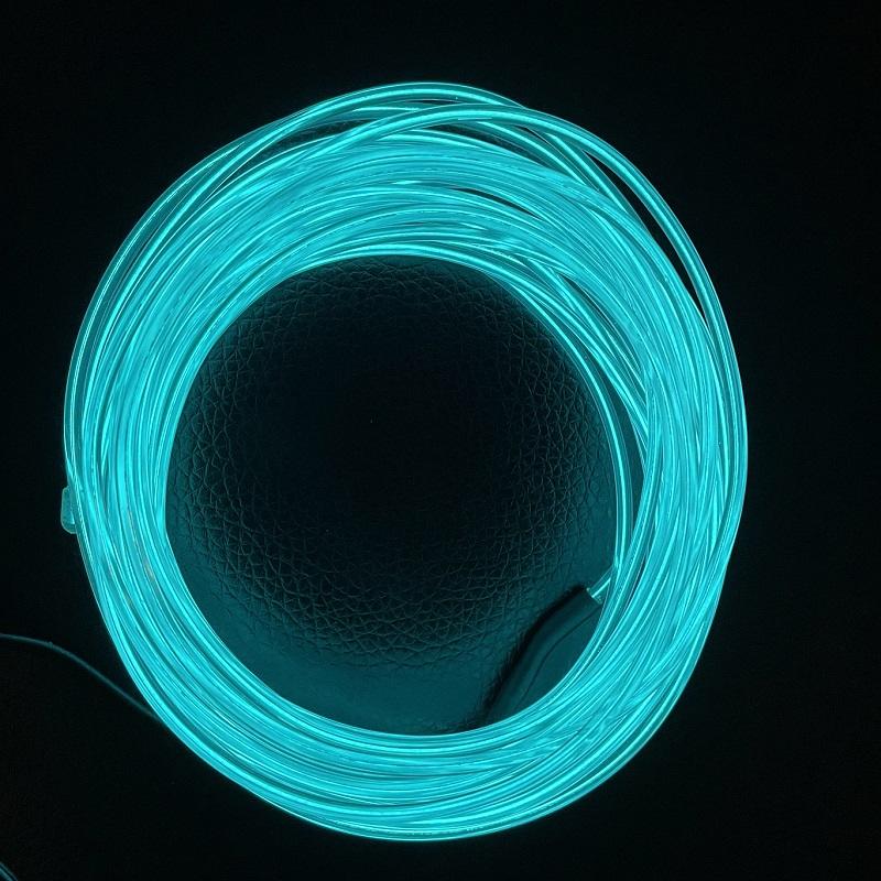 1m 3m 5m Glow EL Wire Neon Cable for Christmas Dance Party DIY Costumes Multicolor Illuminated Light AA Battery Lamp LED Strip