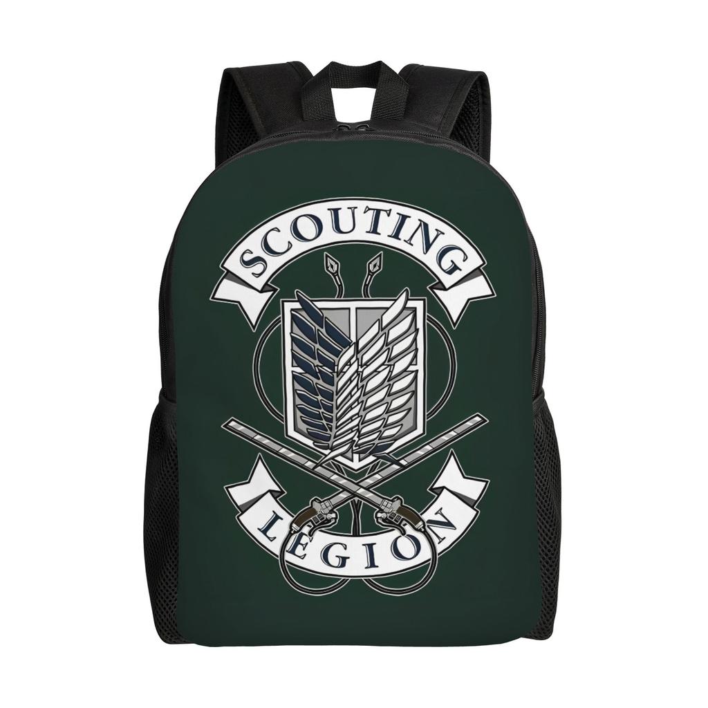 Wings of Freedom Shingeki No Kyojin  Anime Backpack Fashion High School Work Daypack Attacks on Titans Laptop Shoulder Bag Gift