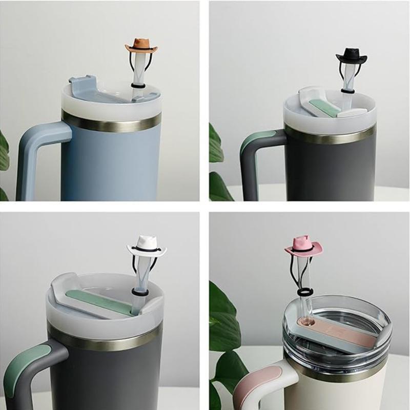 1pc  Reusable Silicone Cowboy Hat Straw Hat - Dustproof, Easy To Clean, Durable, Soft, and Flexible Material