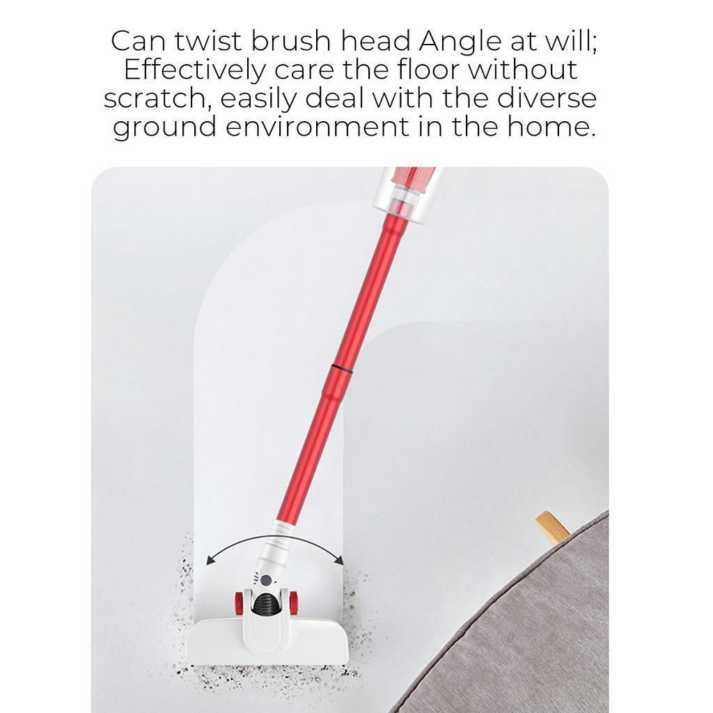 12000Pa Tragbarer Handstaubsauger Akku Stark Saugend Staubbehälter Stielsauger LED-Licht Stiel Handstaubsauger 2 in 1