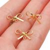 Copper Bow Tie Earrings for DIY Jewelry Making Women Earring 1 Pair