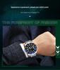 Sanda Men's Green Water Ghost Quartz Watch - Casual Waterproof Steel Band Wristwatch