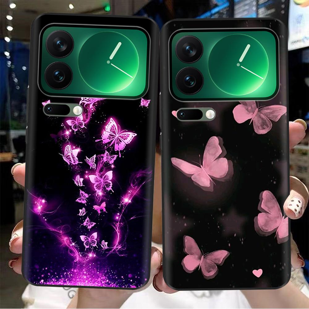 Pour Xiaomi 17 Pro Max 17 Pro Étui Motif Mode Fille Étui de Téléphone Souple pour Xiaomi Mi 17 Mi17 Pro Max Coque Arrière Antichoc