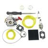 Carburetor with Fuel Line Fuel Filter Air Filter Adjustment Tool Compatible for RY252CS RY251PH 75306258A Trimmers