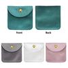 1/10 piece short plush jewelry packaging bag buckle bag ring earring bracelet necklace storage wedding party chic gift bag