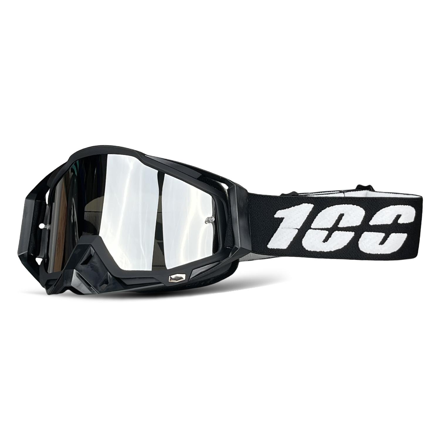 

Hot 100 Motorcycle Goggles Cycling Glasses Outdoor Off-Road Ski Sport MX ATV Dirt Bike Racing Glasses Motocross Bicycle Goggles
