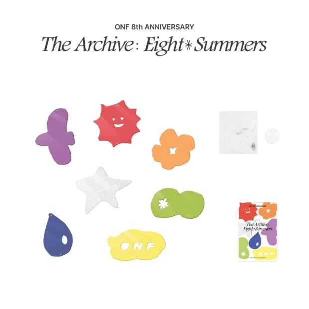 

Предзаказ ONF 8-я годовщина The Archive Eight: Лето Акриловый Ловец Солнца Набор для DIY