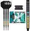 TARGET THE MIRACLE GEN7.5 Miku Suzuki Tungstênio 95% 19g K-Flex 2BA Ponta Macia Conjunto de Dardos Formato K-Flex Nº 6 Hastes e Penas 2BA PONTA CRYO
