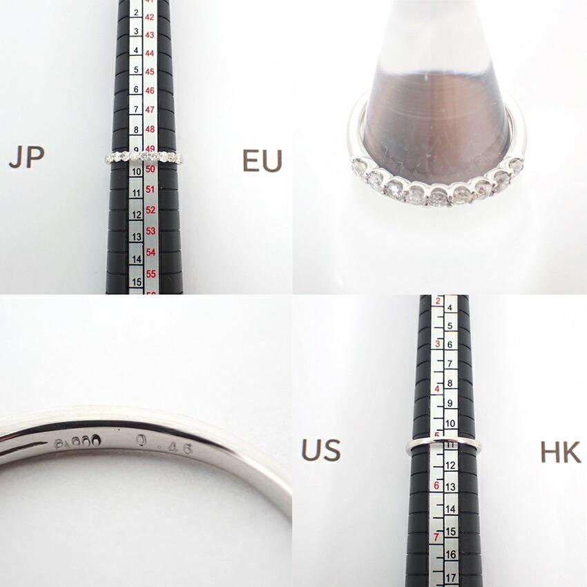 [New] Pt900 Diamond Ring/Size 9/j50-3