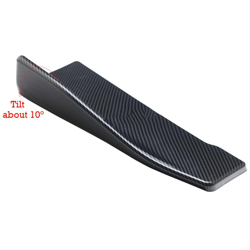 1 Pair Car Universal Rear Bumper Lip Trim Protector with screws Automobile Side Skirt Cover Car Corner Bumper Guards