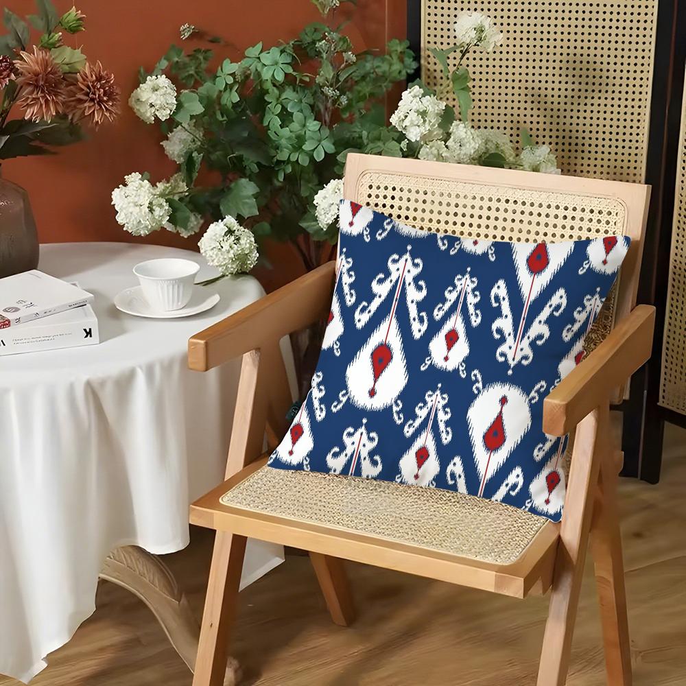 Russian shading Cushion Cover Silky Short Plush Invisible Zipper Dustproof Sofa Pillow Case for Home Decor