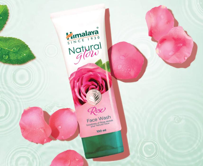 Himalaya Natural Glow Rose Face Wash 50ml