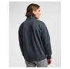 Толстовка Lee Half Zip Sweatshirt Washed Black